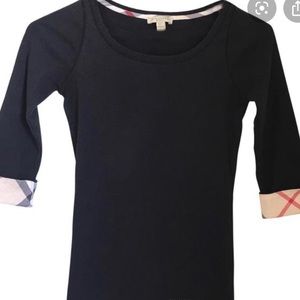 Burberry Brit 3/4 sleeve shirt